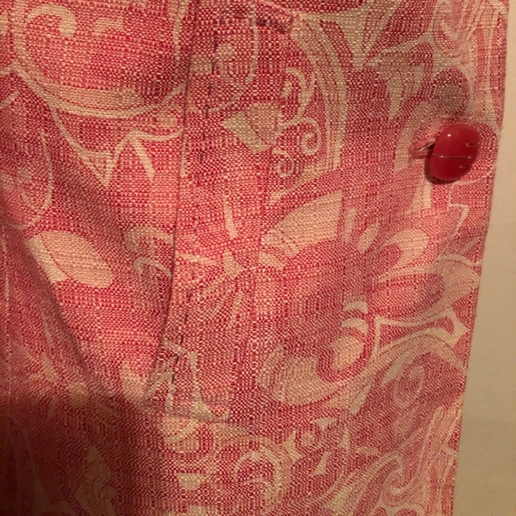 Elie Tahari Pink Printed Statement Jacket - Picture 6 of 15